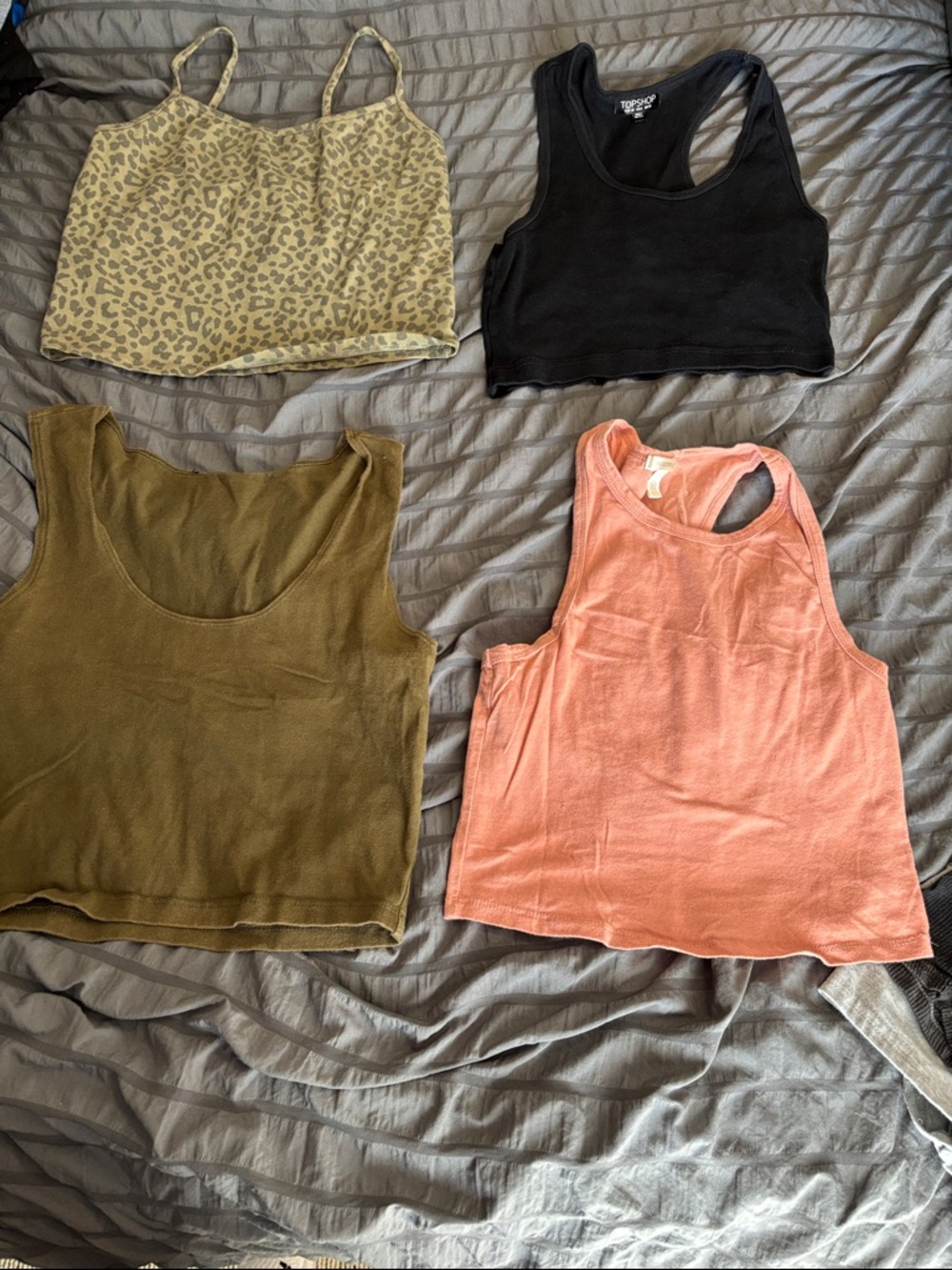 Racerback Crop Tank